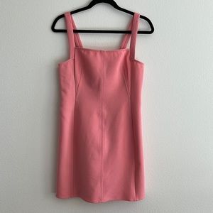 Coral mini dress